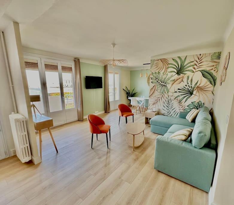 Spacieux T3 Terrasse Vue Mer Sète Esterno foto